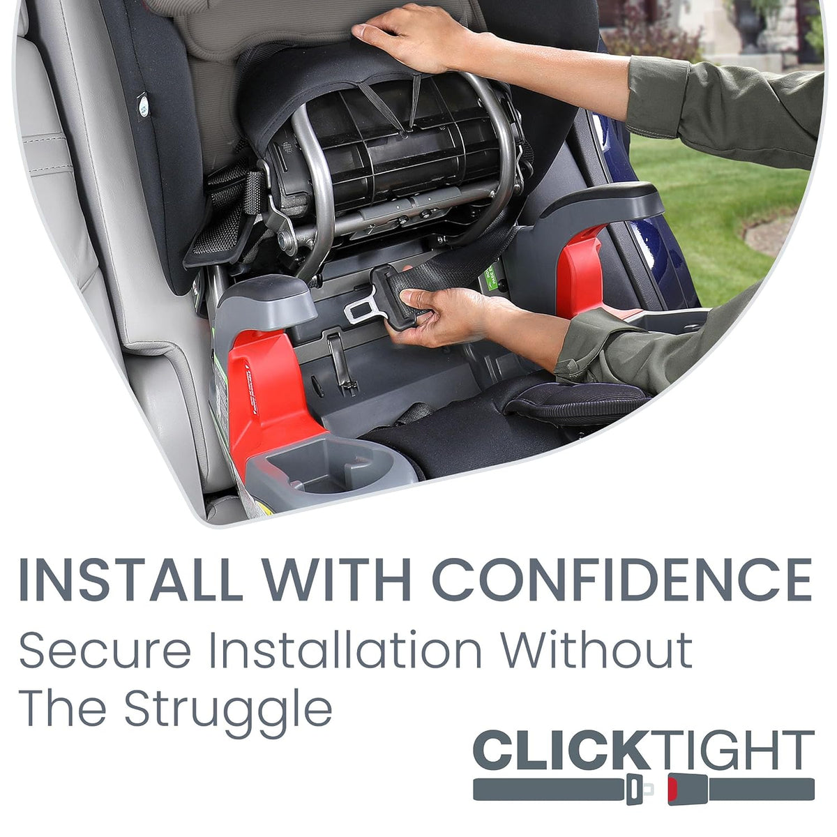 Grow with You ClickTight Harness-2-Booster Car Seat, Cool N Dry - Cool Flow Moisture Wicking Fabric