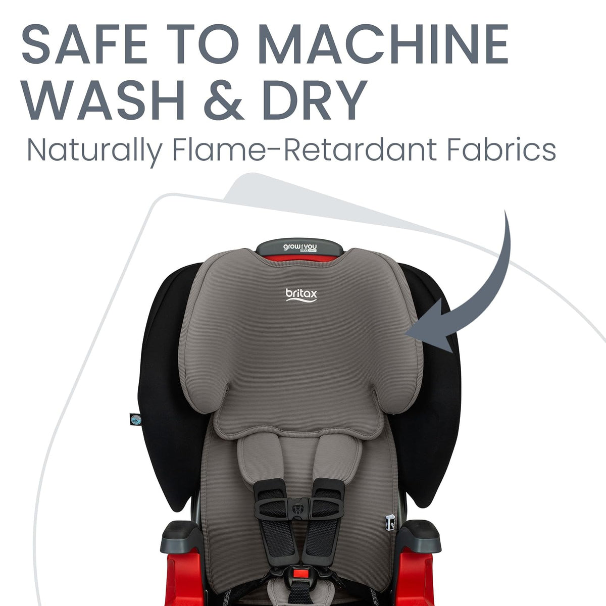 Grow with You ClickTight Harness-2-Booster Car Seat, Cool N Dry - Cool Flow Moisture Wicking Fabric