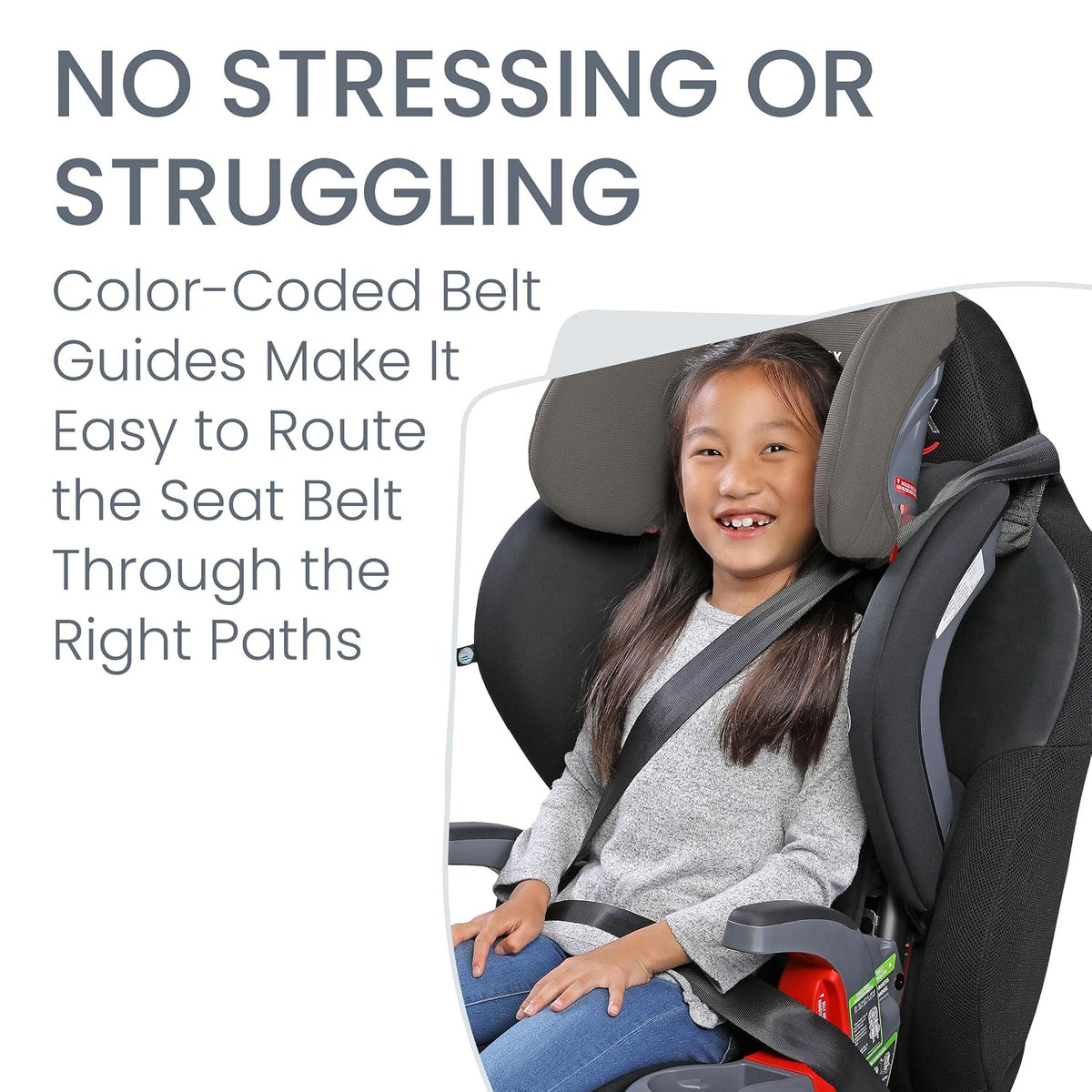 Grow with You ClickTight Harness-2-Booster Car Seat, Cool N Dry - Cool Flow Moisture Wicking Fabric