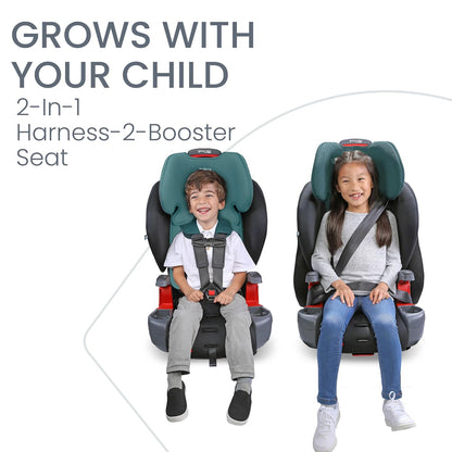Grow with You ClickTight Harness-2-Booster Car Seat, Cool N Dry - Cool Flow Moisture Wicking Fabric