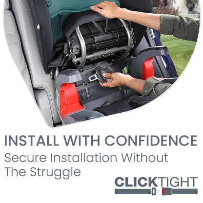 Grow with You ClickTight Harness-2-Booster Car Seat, Cool N Dry - Cool Flow Moisture Wicking Fabric