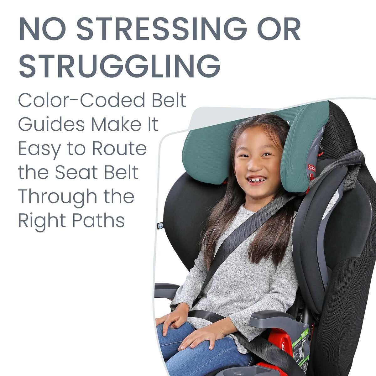 Grow with You ClickTight Harness-2-Booster Car Seat, Cool N Dry - Cool Flow Moisture Wicking Fabric