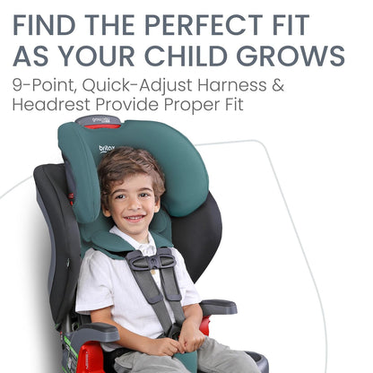 Grow with You ClickTight Harness-2-Booster Car Seat, Cool N Dry - Cool Flow Moisture Wicking Fabric