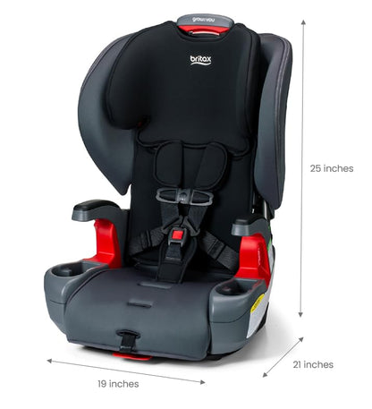 Grow with You ClickTight Harness-2-Booster Car Seat, Cool N Dry - Cool Flow Moisture Wicking Fabric