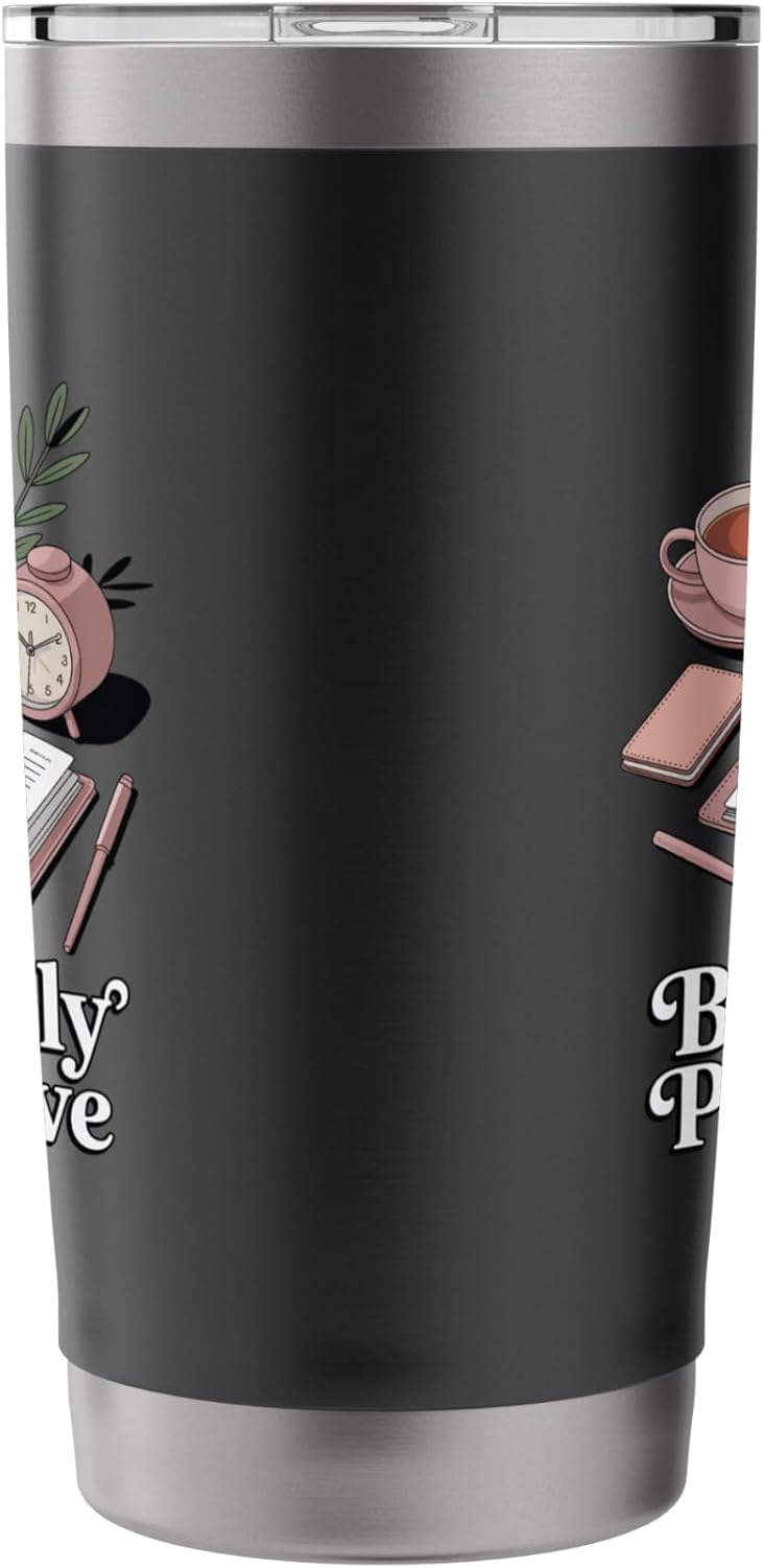 Beautifully Productive Aesthetic Planner And Organizer Stainless Steel Insulated Tumbler