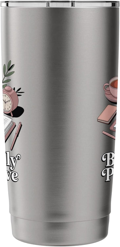 Beautifully Productive Aesthetic Planner And Organizer Stainless Steel Insulated Tumbler