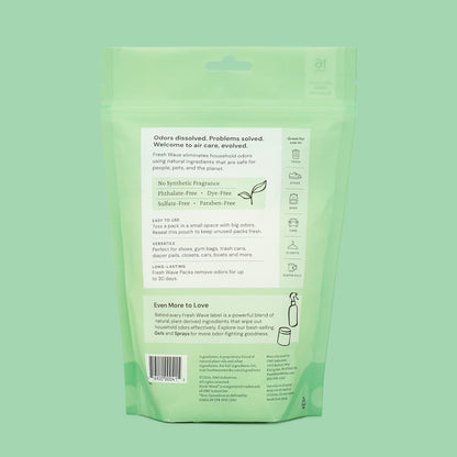 Odor Eliminator Packs, 16-Pk for Home & Small Spaces, Original | Sachet form, Lasts 15-30 days per pack, No plug-in needed, Closet and bathroom deodorizer, Odor absorber for strong odors