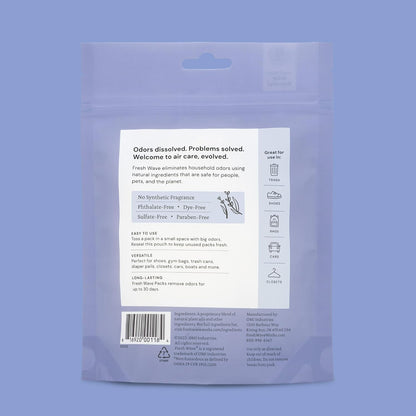 Odor Eliminator Packs, 16-Pk for Home & Small Spaces, Original | Sachet form, Lasts 15-30 days per pack, No plug-in needed, Closet and bathroom deodorizer, Odor absorber for strong odors