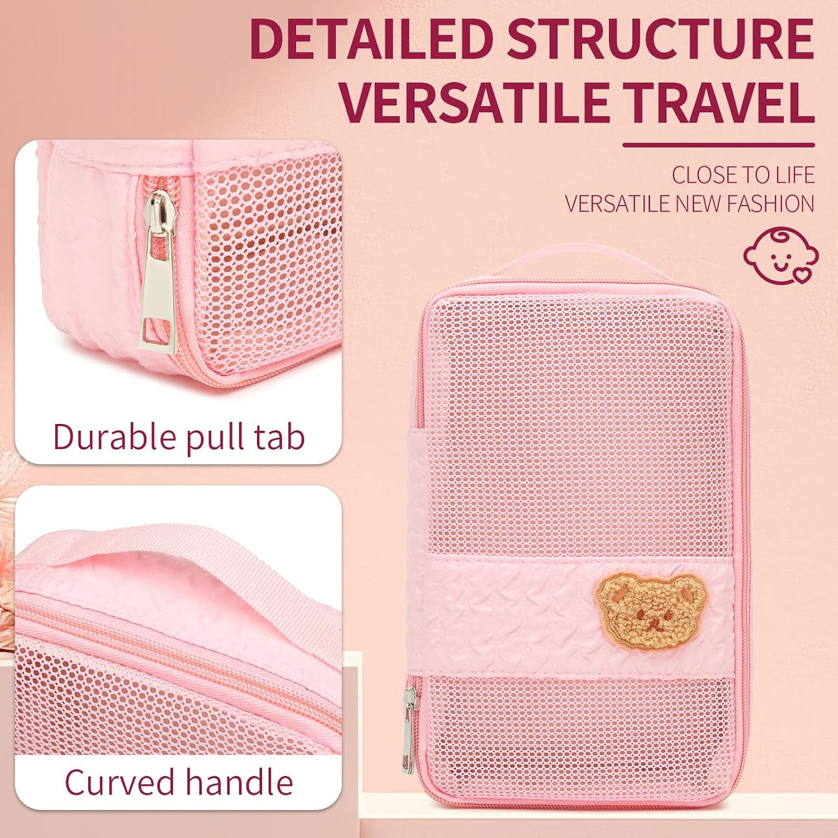 Diaper Bag Organizer Pouches - 2 Pack, Small Diaper Bag Mini Purse
