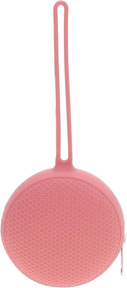 Multi-use Silicone Storage Bag Holder Portable Case Clip Pink Safe for Boys and Girls