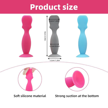 Diaper Cream Spatula - 3pcs Baby Silicone Butt Paste Applicator Spatula for Newborn Bum Care Travel Essentials