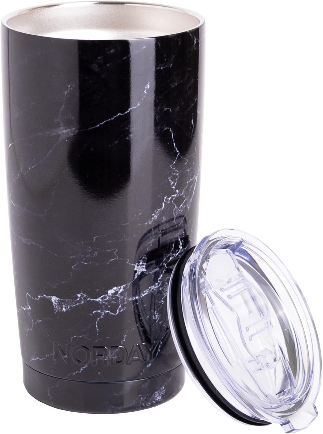 Tumbler Cup with Lid - 20oz Blue - Vacuum Insulated Stainless Steel - Keeps Temperature Up to 24hr - Anti Spill Lid