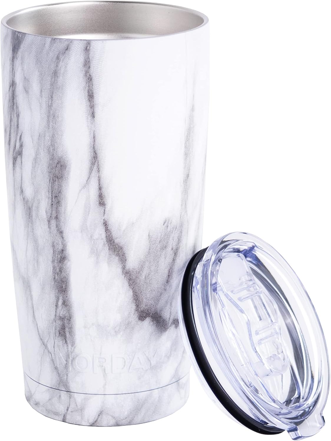 Tumbler Cup with Lid - 20oz Blue - Vacuum Insulated Stainless Steel - Keeps Temperature Up to 24hr - Anti Spill Lid