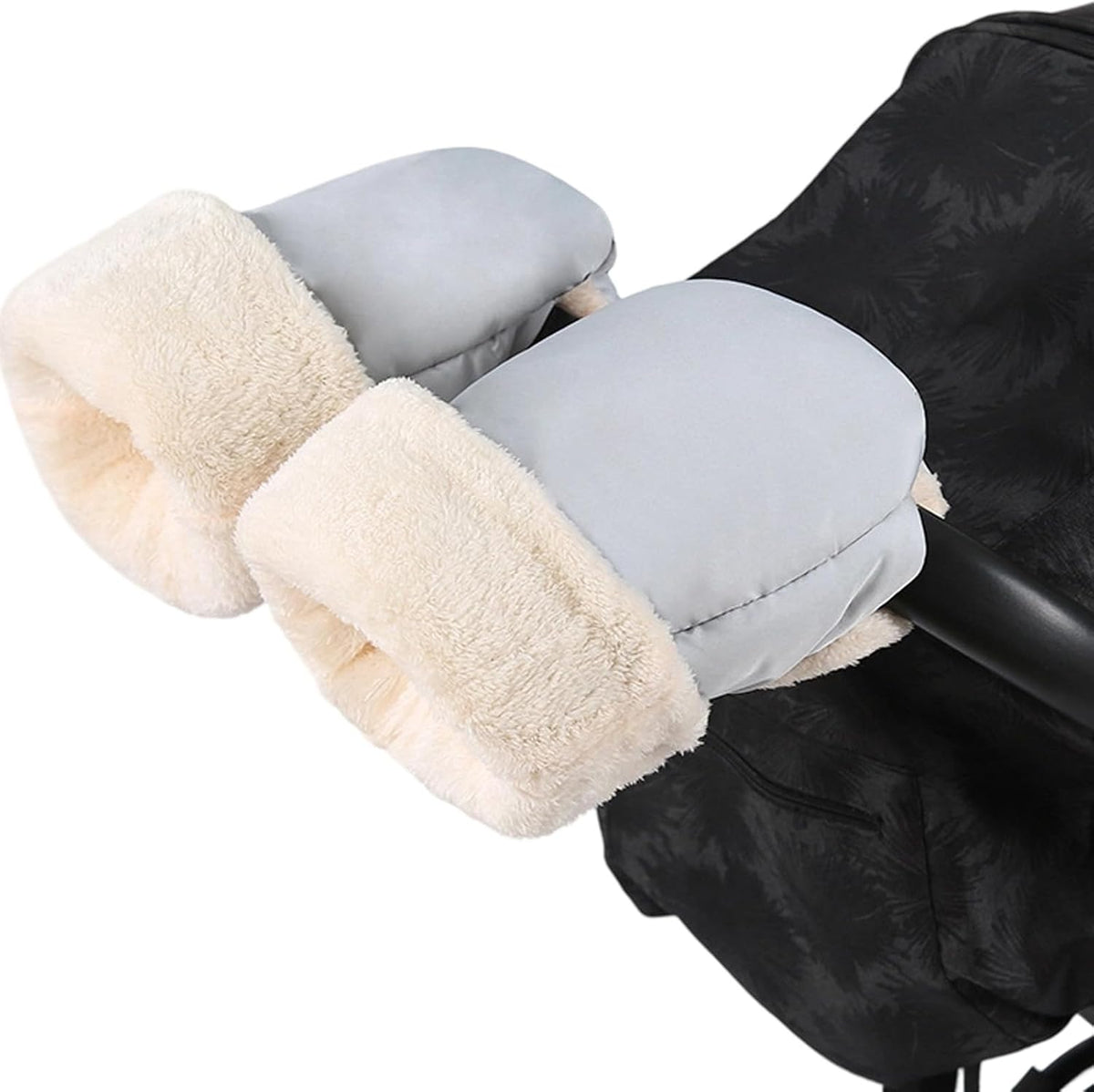 Strollers Mittens Pushchair Hand Muff with Thermal Lining for Cold Weather Windproof Cold Weather Pram Accessories