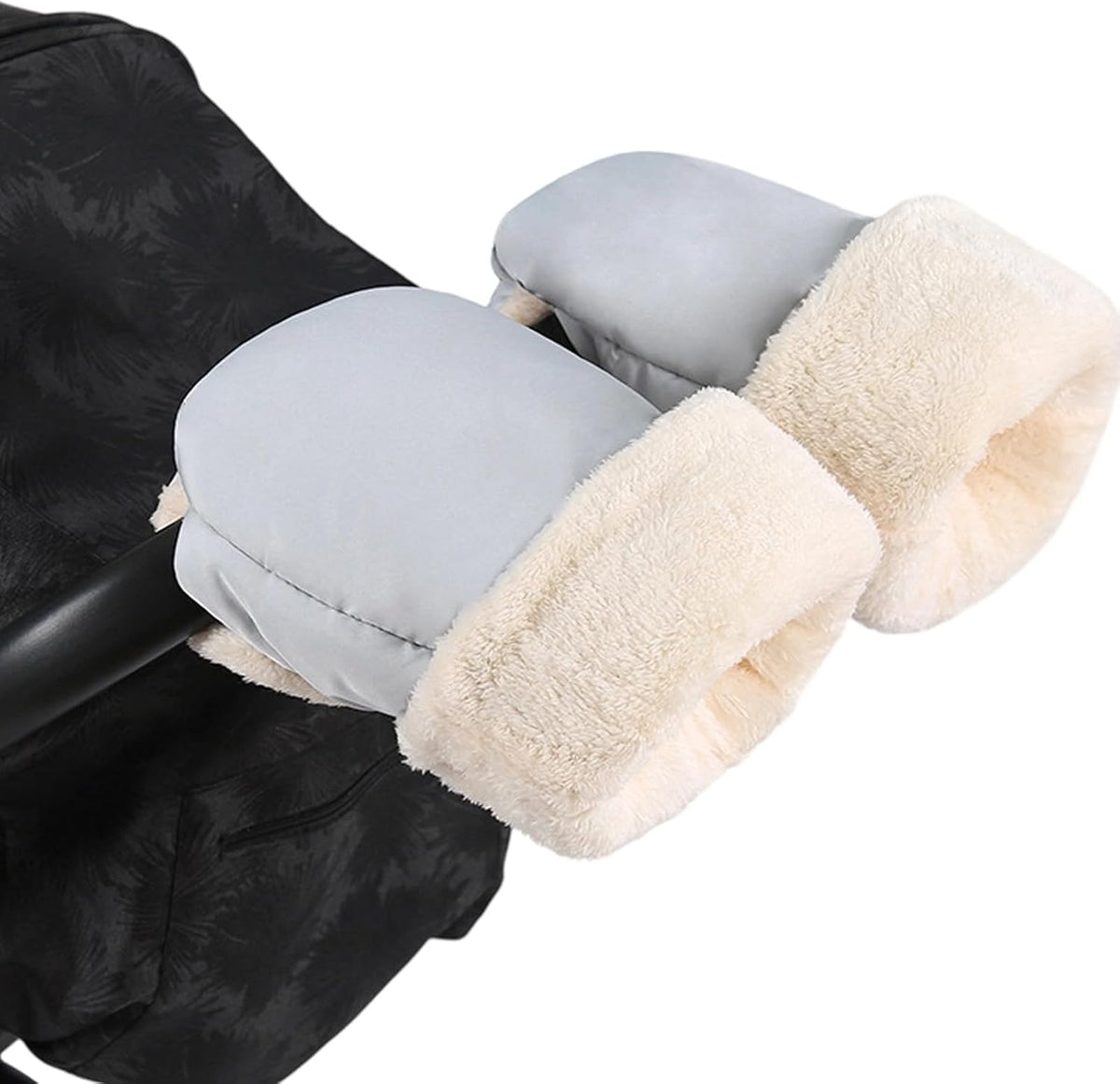 Strollers Mittens Pushchair Hand Muff with Thermal Lining for Cold Weather Windproof Cold Weather Pram Accessories