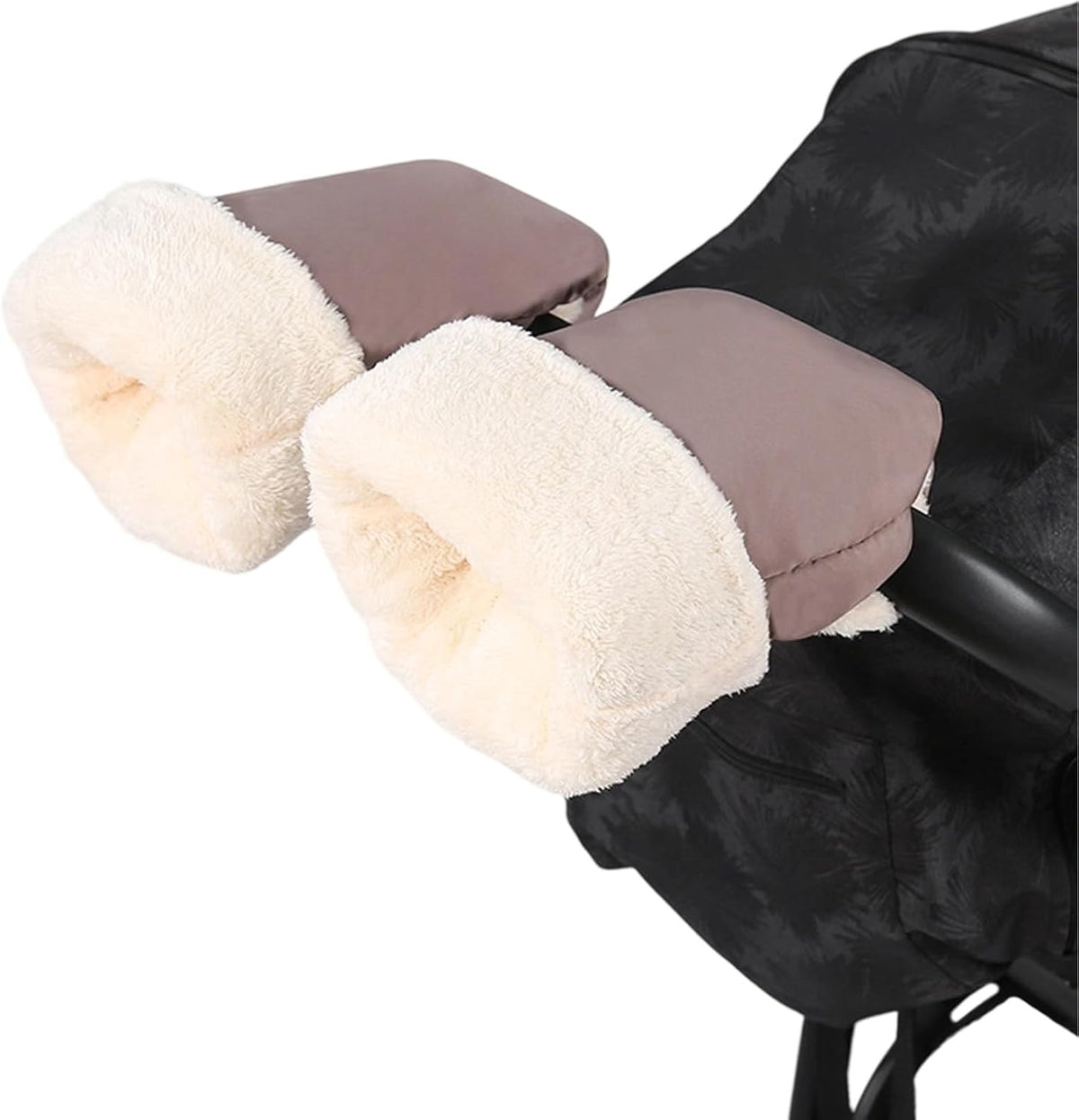 Strollers Mittens Pushchair Hand Muff with Thermal Lining for Cold Weather Windproof Cold Weather Pram Accessories