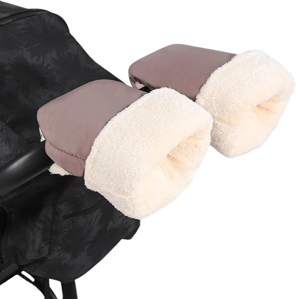 Strollers Mittens Pushchair Hand Muff with Thermal Lining for Cold Weather Windproof Cold Weather Pram Accessories