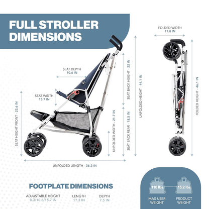 XL Special Needs Stroller, Disability Stroller for Older Child, Larger Size Pushchair, Easy Folding System, Lightweight Aluminum Frame (Pink)