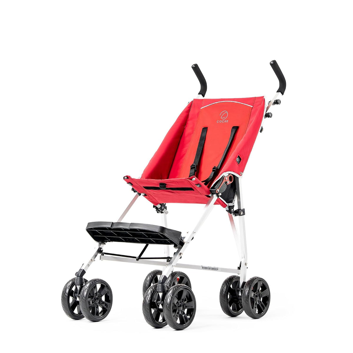 XL Special Needs Stroller, Disability Stroller for Older Child, Larger Size Pushchair, Easy Folding System, Lightweight Aluminum Frame (Pink)