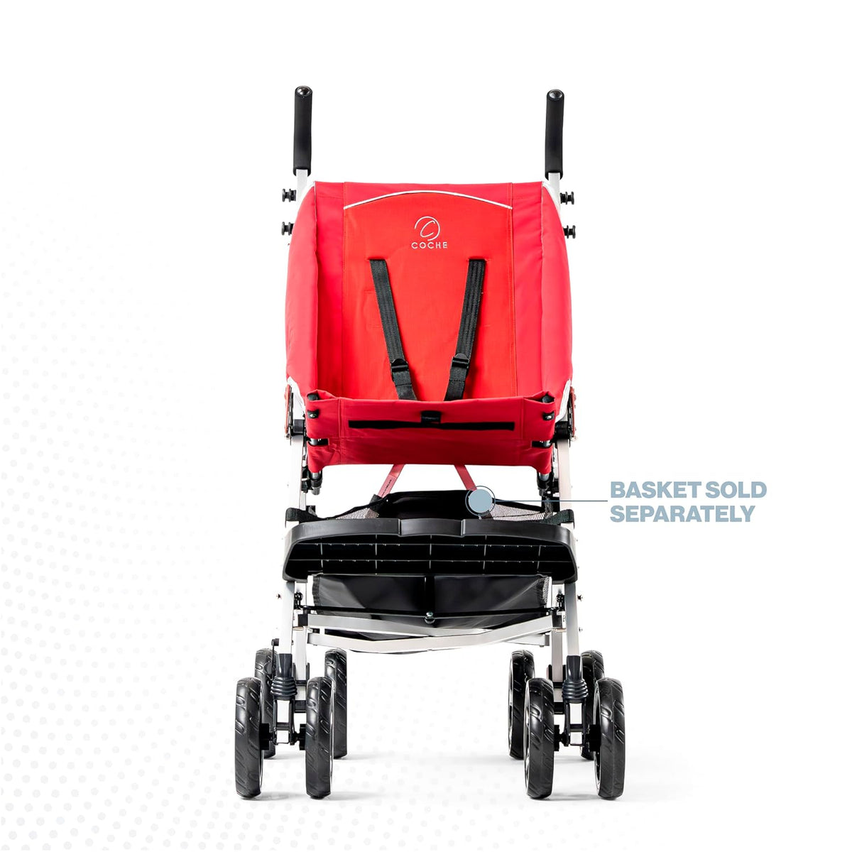 XL Special Needs Stroller, Disability Stroller for Older Child, Larger Size Pushchair, Easy Folding System, Lightweight Aluminum Frame (Pink)