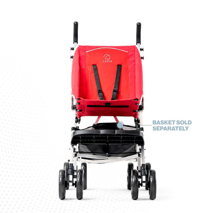 XL Special Needs Stroller, Disability Stroller for Older Child, Larger Size Pushchair, Easy Folding System, Lightweight Aluminum Frame (Pink)