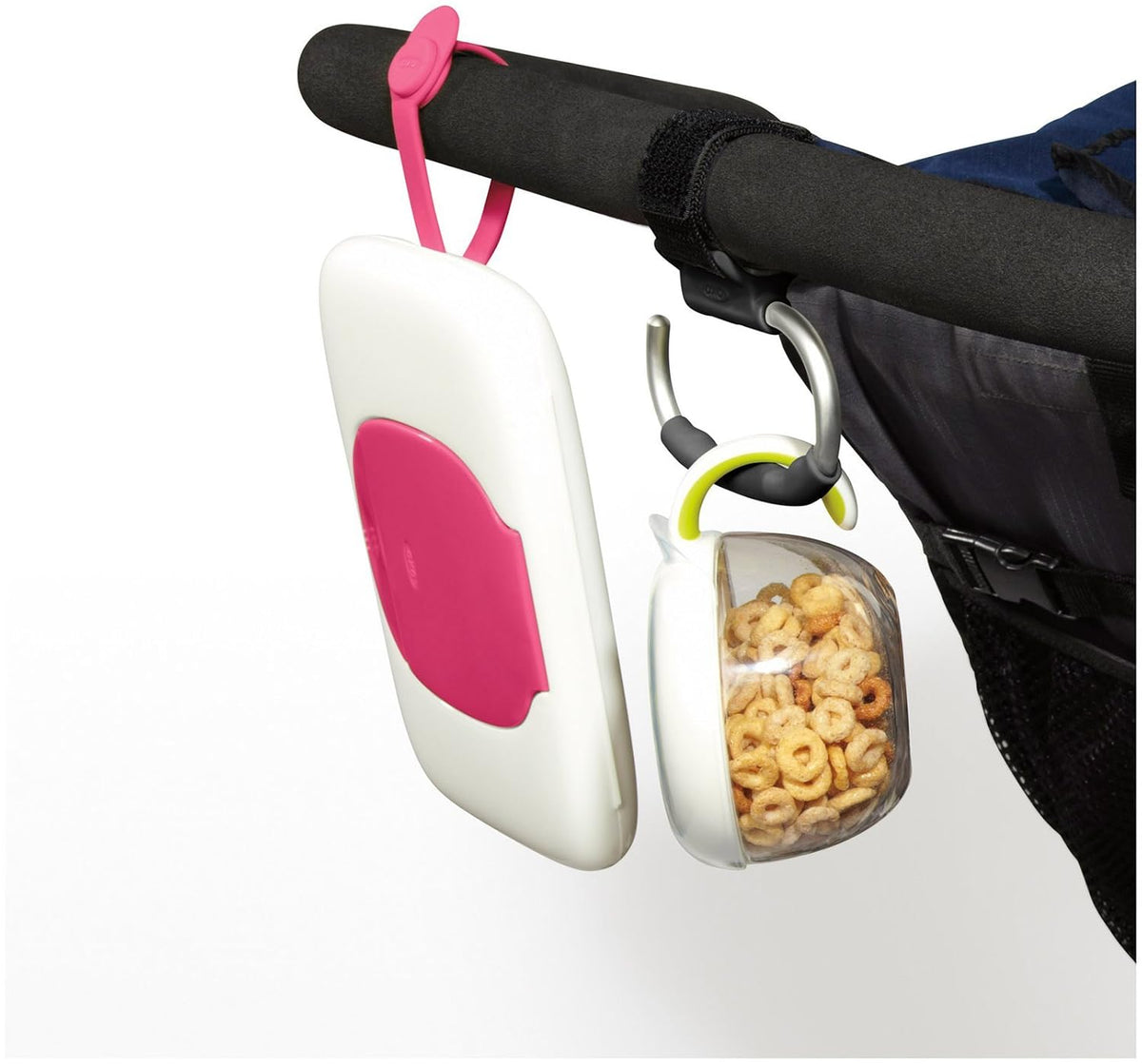 Handy Stroller Hook, Gray