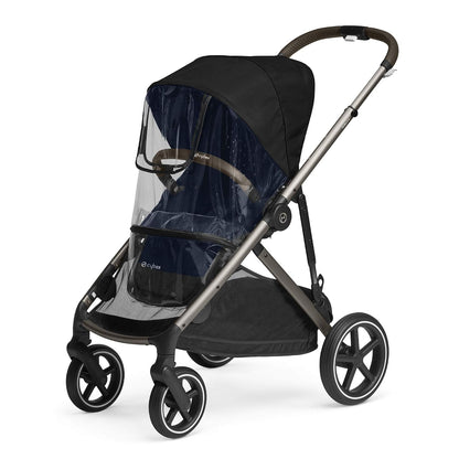 Libelle Stroller Rain Cover, Transparent, Stroller Accessory, Baby Travel Weather Shield