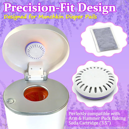Odor Eliminator Cartridge for Munchkin Step and Pail Diaper Pail