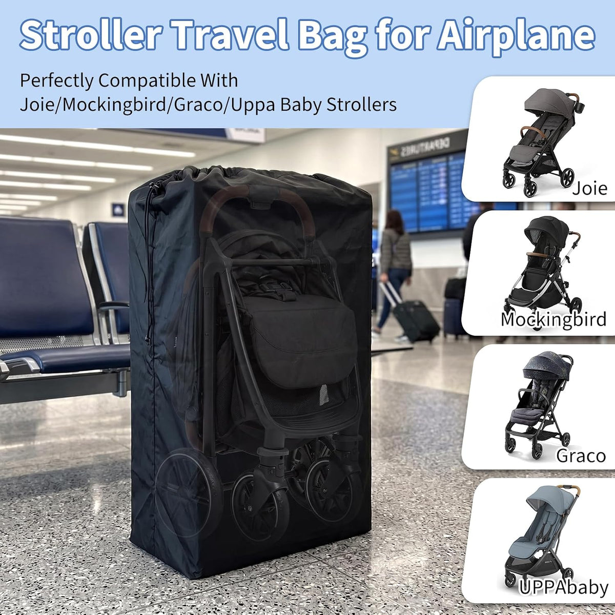 Stroller Travel Bag Compatible with Joie