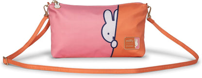 Miffy Flower Fields Diaper Clutch Wristlet with Crossbody Strap Case