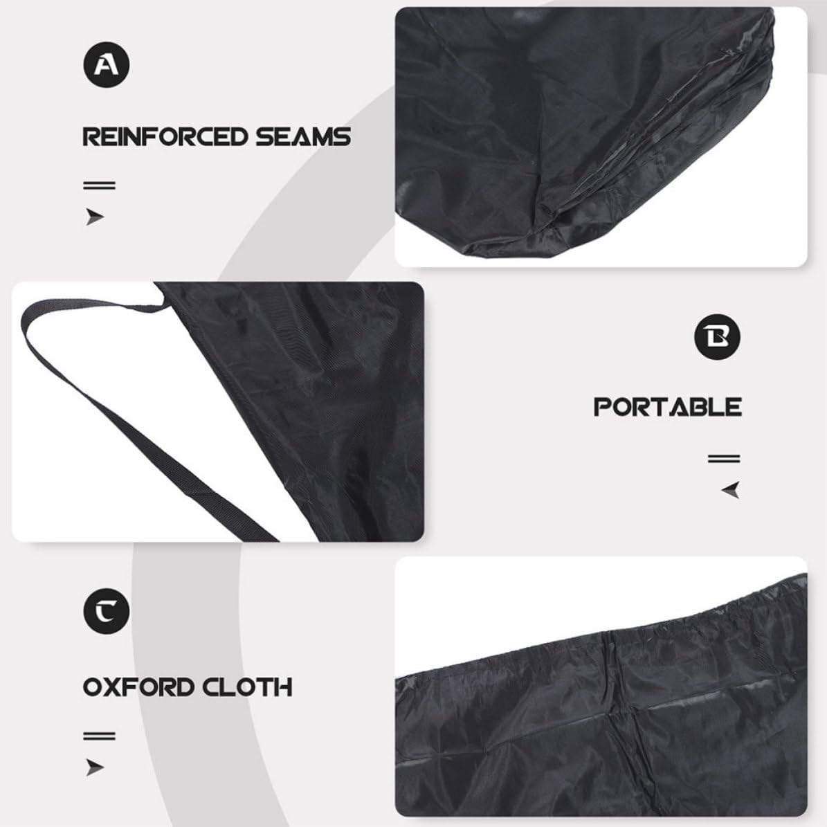 2pcs Stroller Travel Bag for Airplane Travel with Reinforced Seams