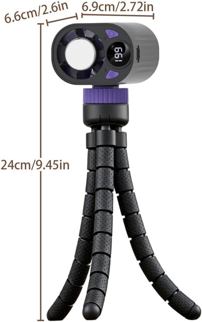 2026 Upgrade Octopus Flexible Tripod Fan Semiconductor Refrigeration
