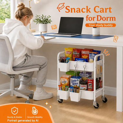 Rolling cart 3 Tier & 2 Tier