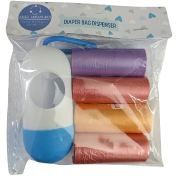 3 x1 Pack: Portable Changing Pad for Baby, Travel Changing Station, with Stroller Hook and Bag Dispenser