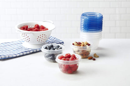 Glad GladWare Medium Rectangle Food Storage Containers, 24 Oz