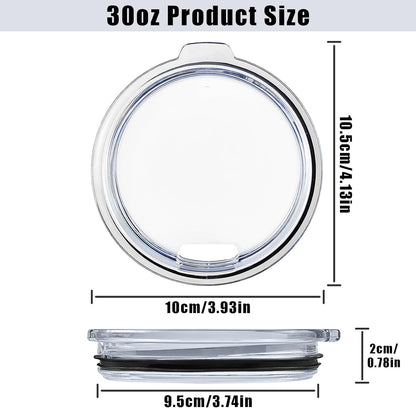 20oz Tumbler Replacement Lids,4PACK Splash Proof Lids for YETI Rambler,Old Style RTIC,SUNWILL and CIVAGO Coffee Tumbler,BPA free