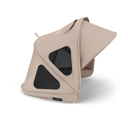 Breezy Sun Canopy with Mosquito Net for Dragonfly Strollers - Midnight Black