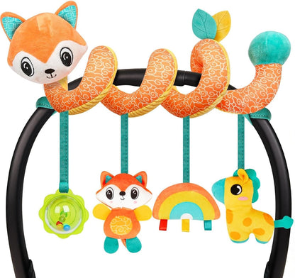 Baby Car Seat Toys Spiral Hanging Stroller Activity Toy for 0+Months