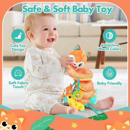 Baby Car Seat Toys Spiral Hanging Stroller Activity Toy for 0+Months