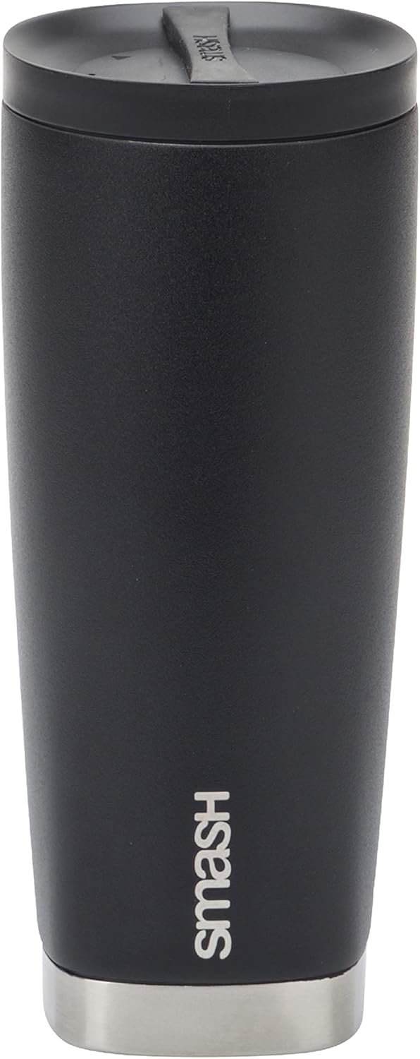 Stainless Steel Reusable Twist and Lock Coffee Travel Mug/Flask 475ml/ 16oz