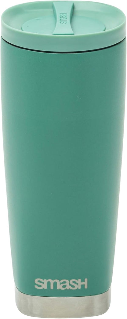 Stainless Steel Reusable Twist and Lock Coffee Travel Mug/Flask 475ml/ 16oz