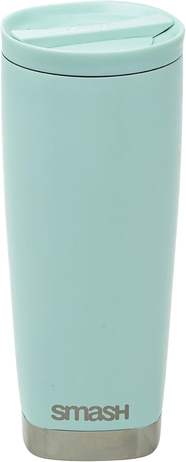 Stainless Steel Reusable Twist and Lock Coffee Travel Mug/Flask 475ml/ 16oz