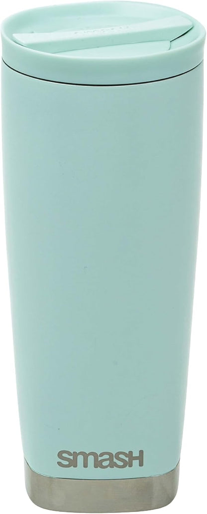 Stainless Steel Reusable Twist and Lock Coffee Travel Mug/Flask 475ml/ 16oz