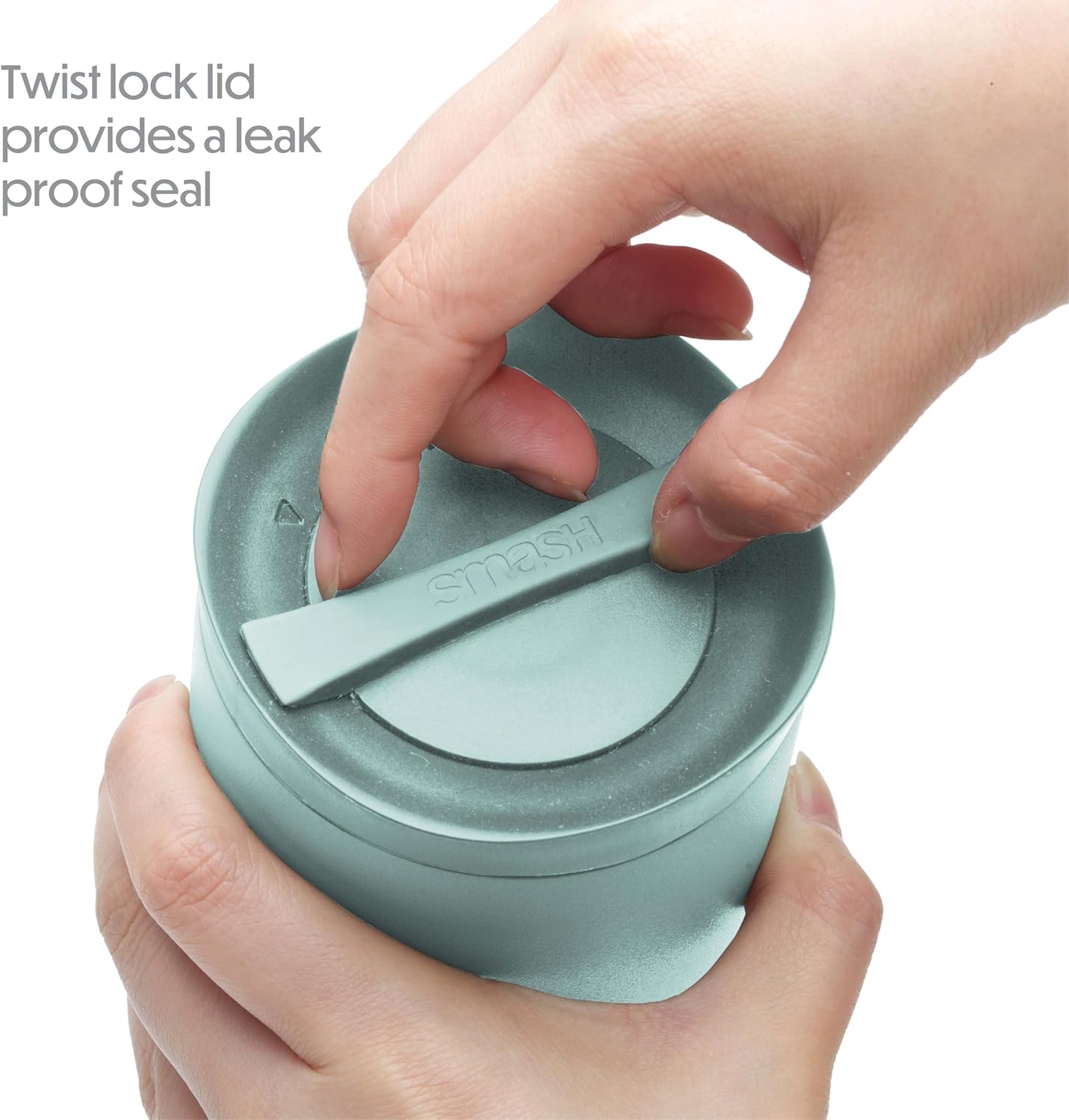 Stainless Steel Reusable Twist and Lock Coffee Travel Mug/Flask 475ml/ 16oz