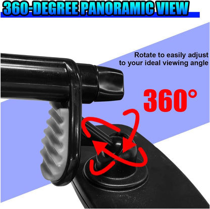 Baby Car Mirror, 360° Swivel Clip-On Car Interior Rearview Mirrors