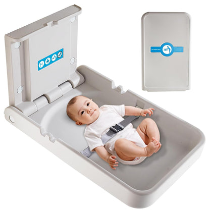 Baby Changing Station Wall Mounted,Horizontal