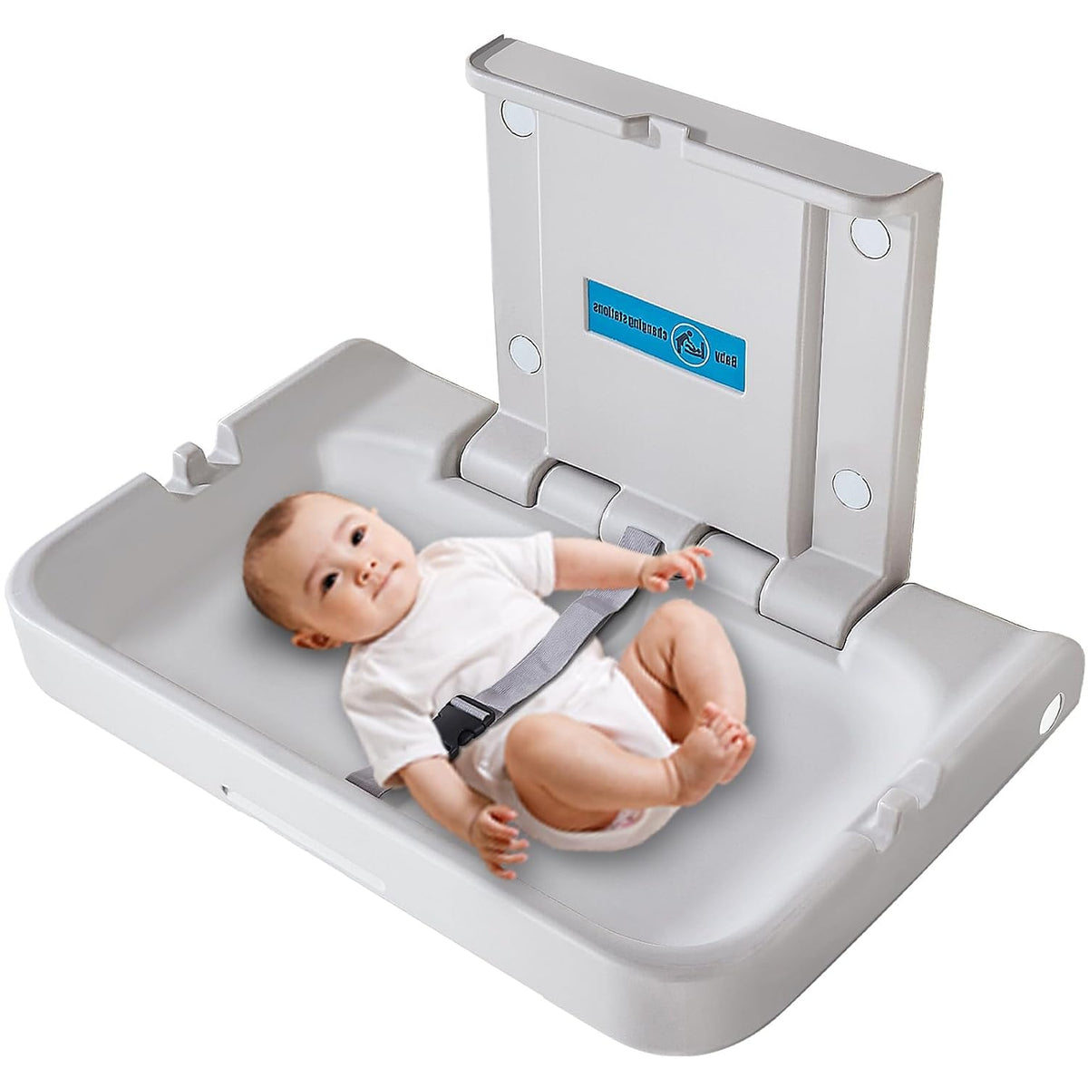 Baby Changing Station Wall Mounted,Horizontal