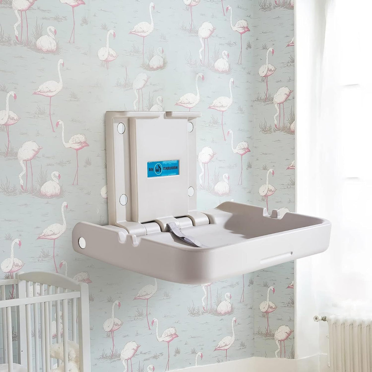 Baby Changing Station Wall Mounted,Horizontal