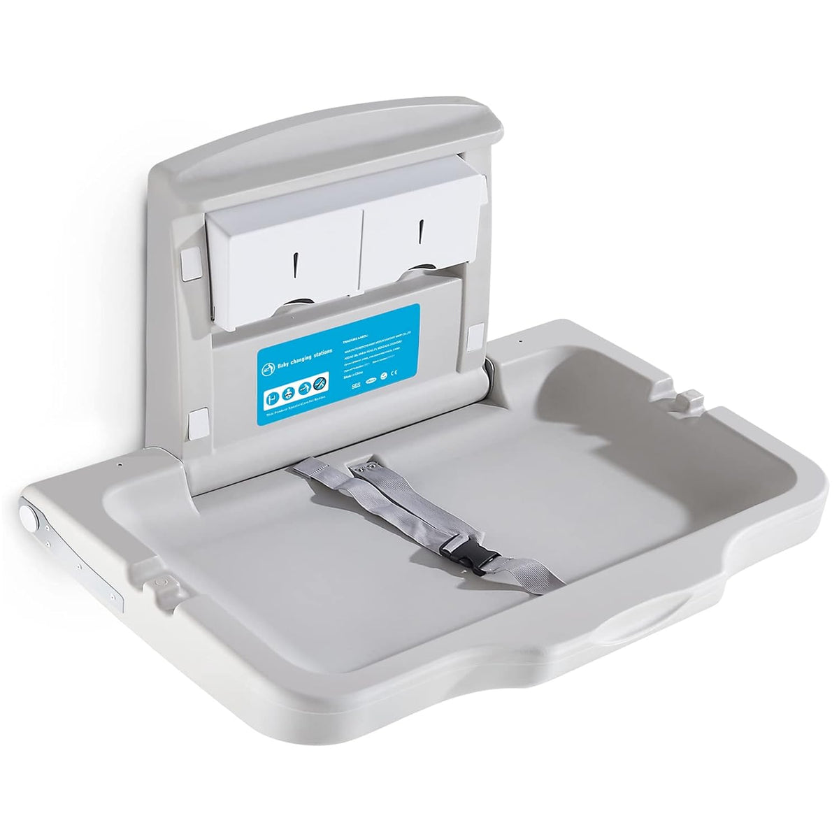 Baby Changing Station Wall Mounted,Horizontal