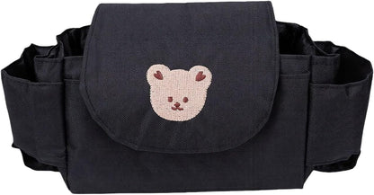 Stroller Organizer Bag, Two Insulated Cup Holders, Polyester